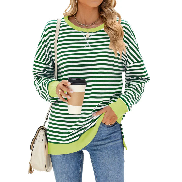Élodie – Pull femme rayé