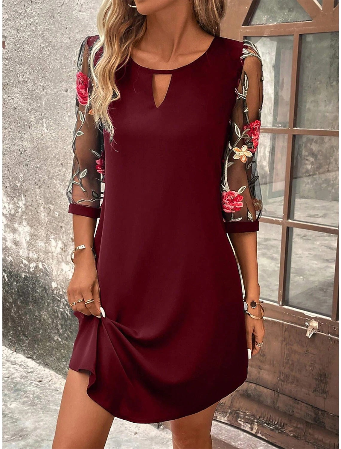 Maëva – Robe mini élégante femme