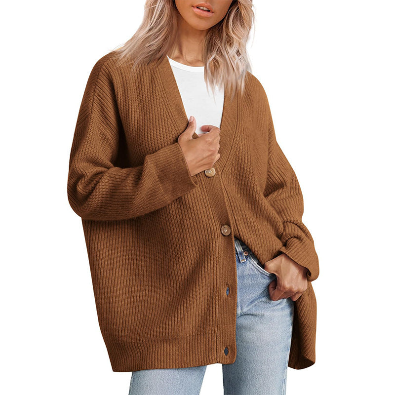 Anaïs – Gilet femme oversize à rayures