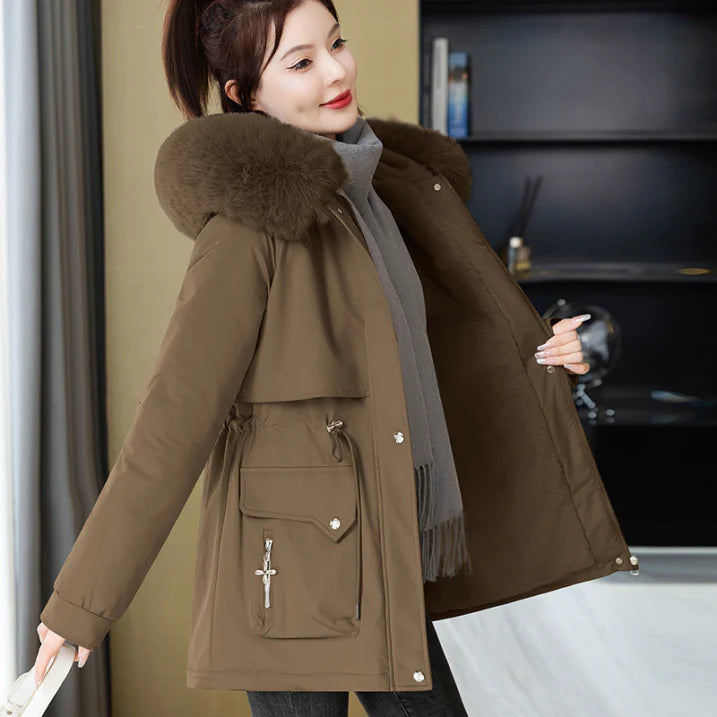 Rosalie – Parka femme hiver longue doublée