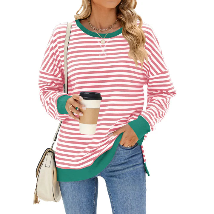 Élodie – Pull femme rayé