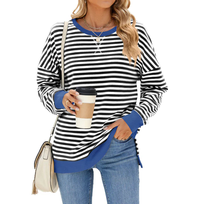 Élodie – Pull femme rayé