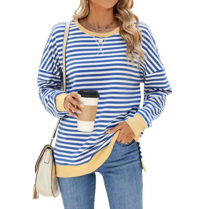 Élodie – Pull femme rayé