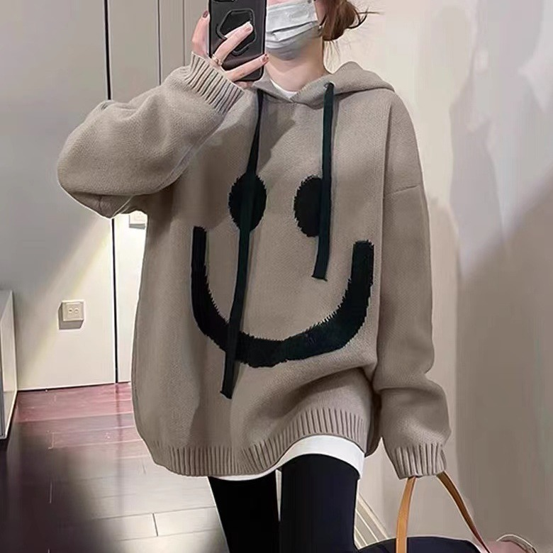 Isabelle – Sweat à capuche femme oversize imprimé