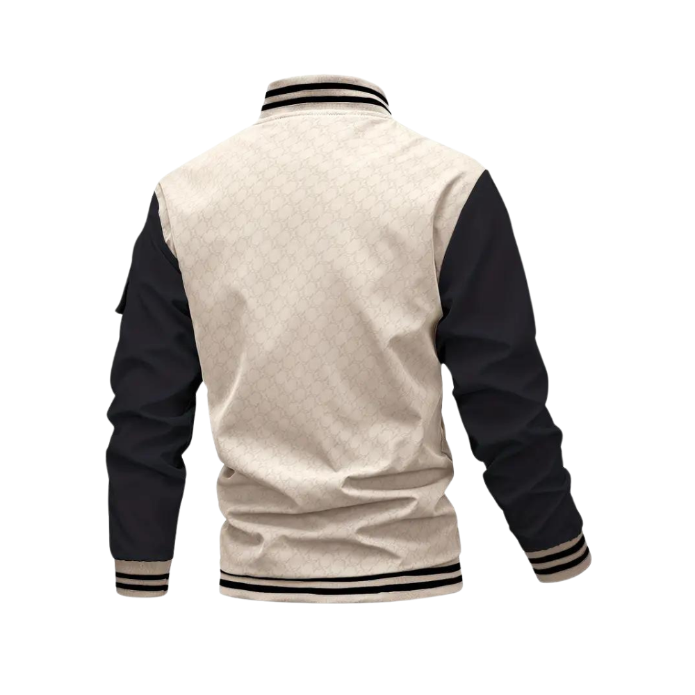 Blouson bomber léger et respirant pour homme automne en polyester à coupe régulière Olivier