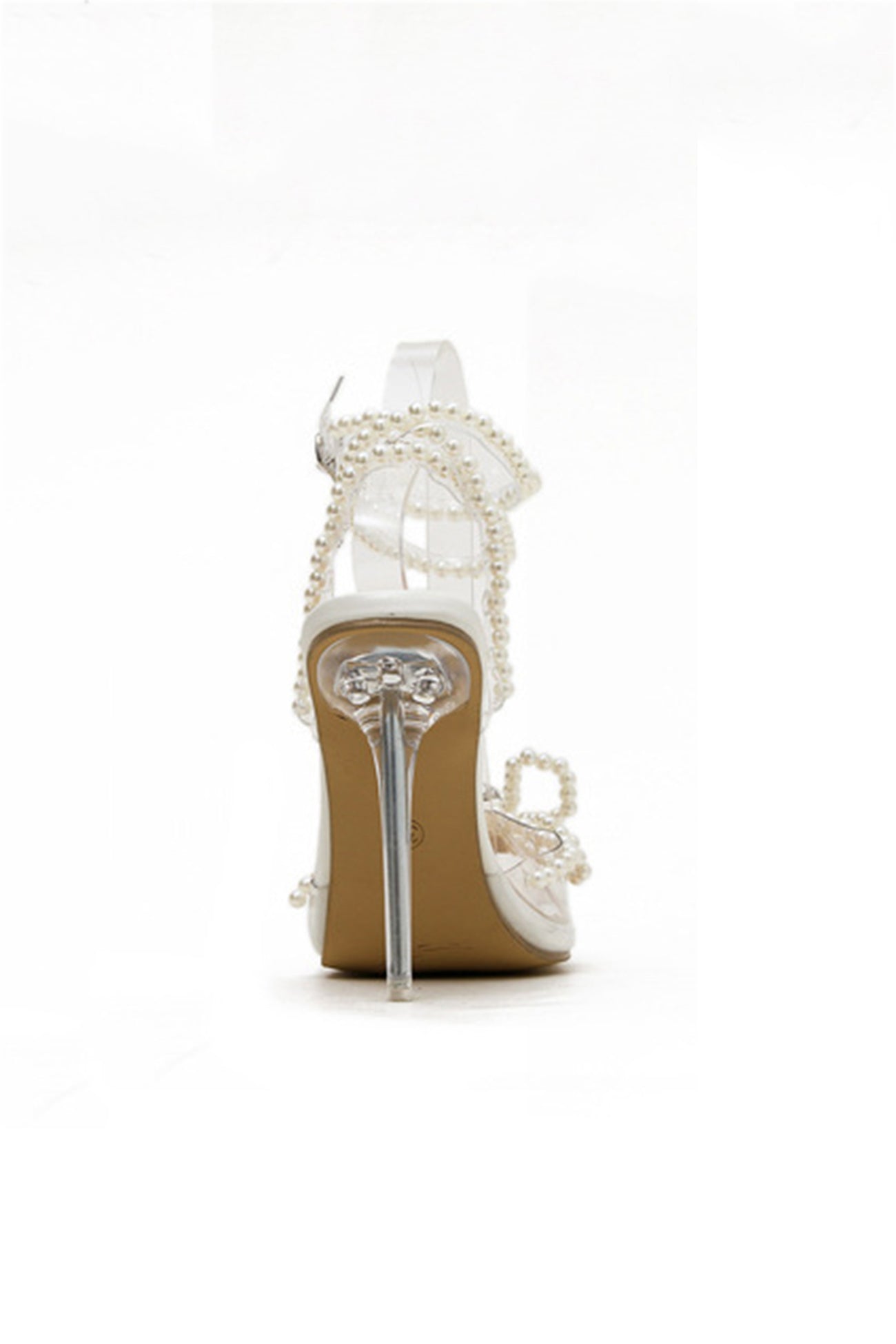 Capucine – Escarpins Pointus à Talons Hauts avec Nœud et Perles