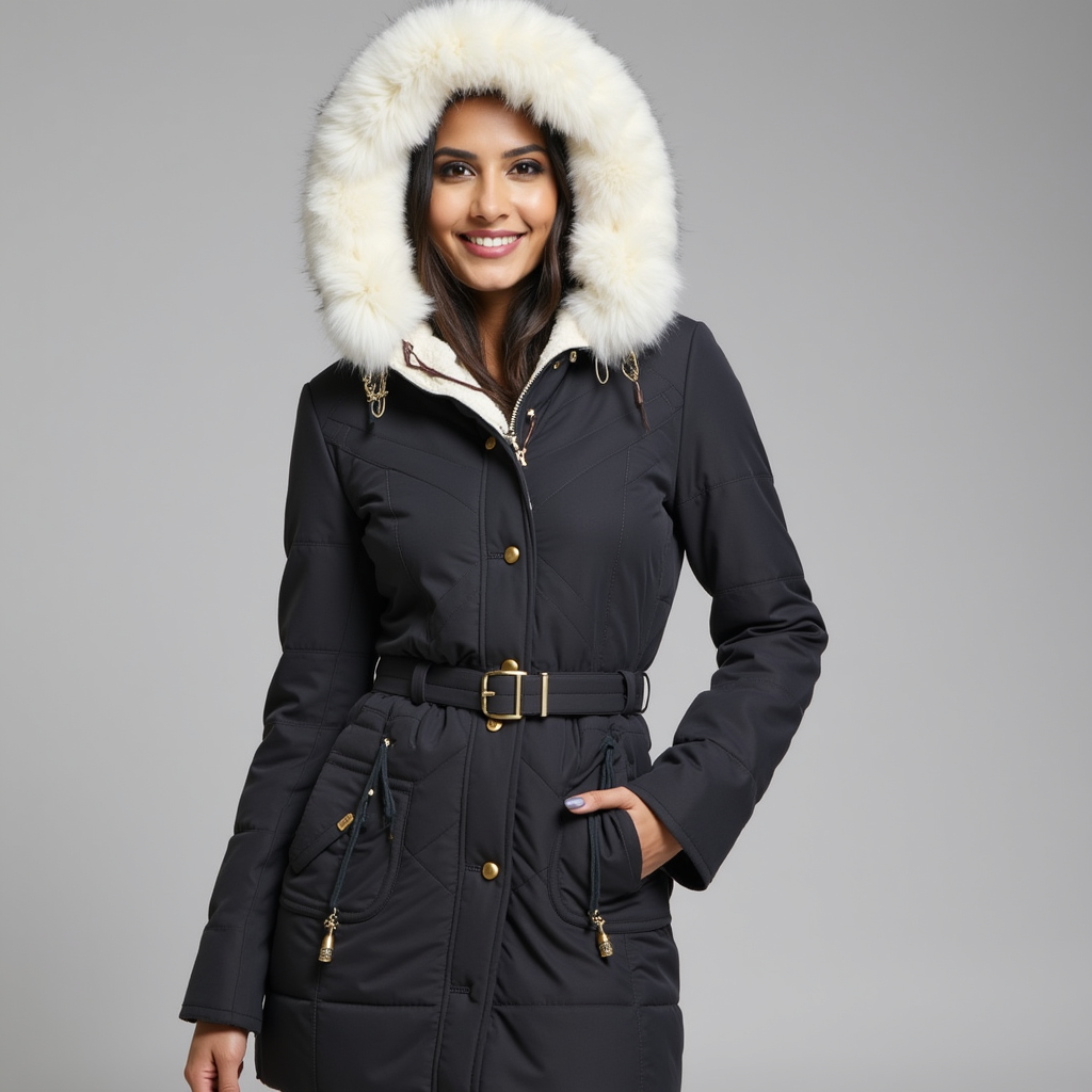 Aurélie – Parka d’hiver chaude femme