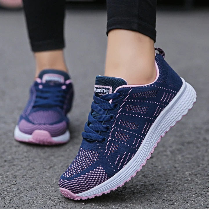Baskets pour femmes automne printemps légères respirantes en maille avec semelle souple Nia