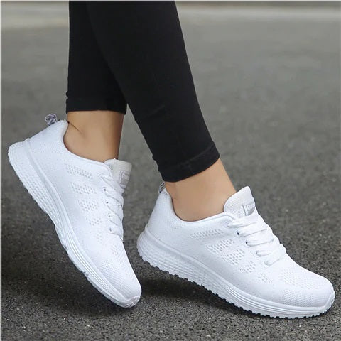 Baskets pour femmes automne printemps légères respirantes en maille avec semelle souple Nia