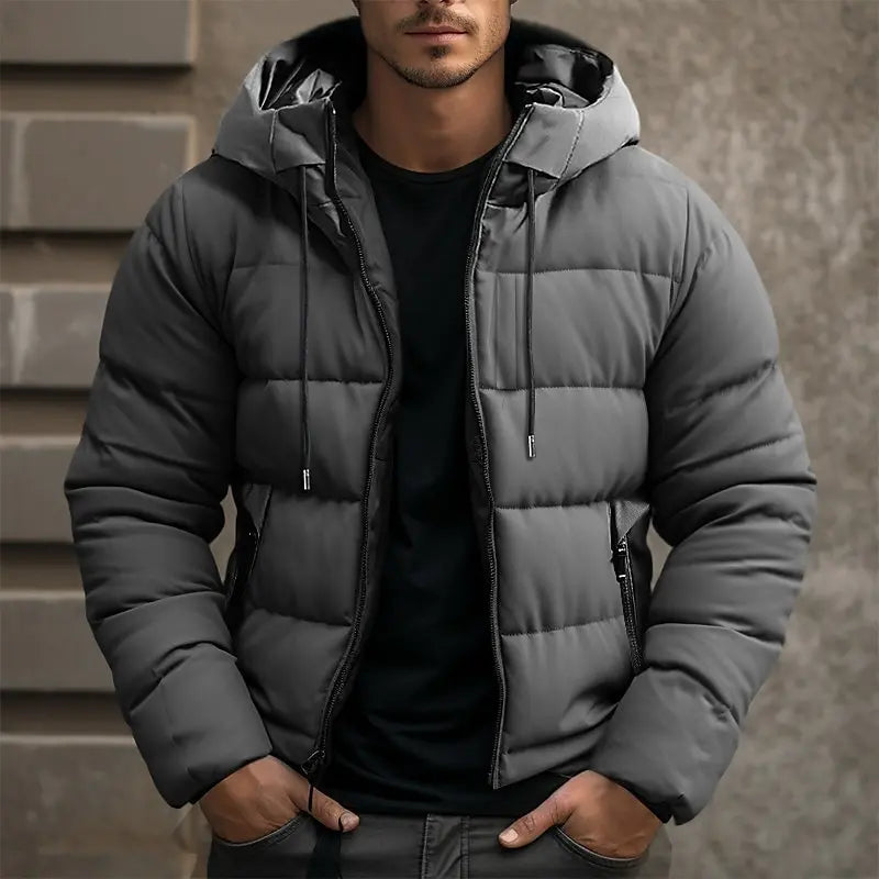 Adrien – Doudoune homme hiver à capuche
