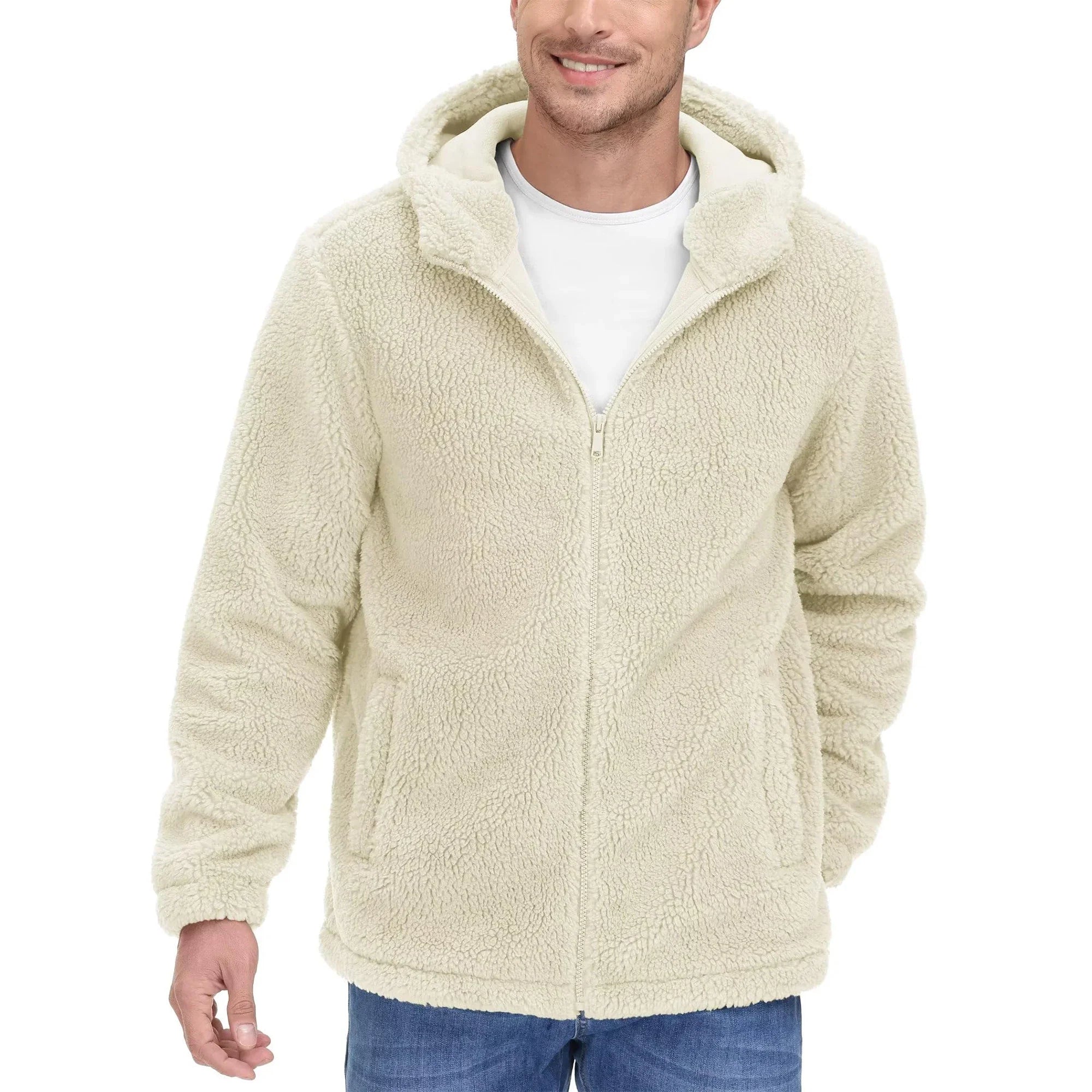 Mathis – Veste homme polaire à capuche