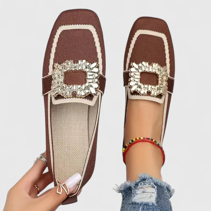 Noémie – Mocassins avec boucle décorative femme