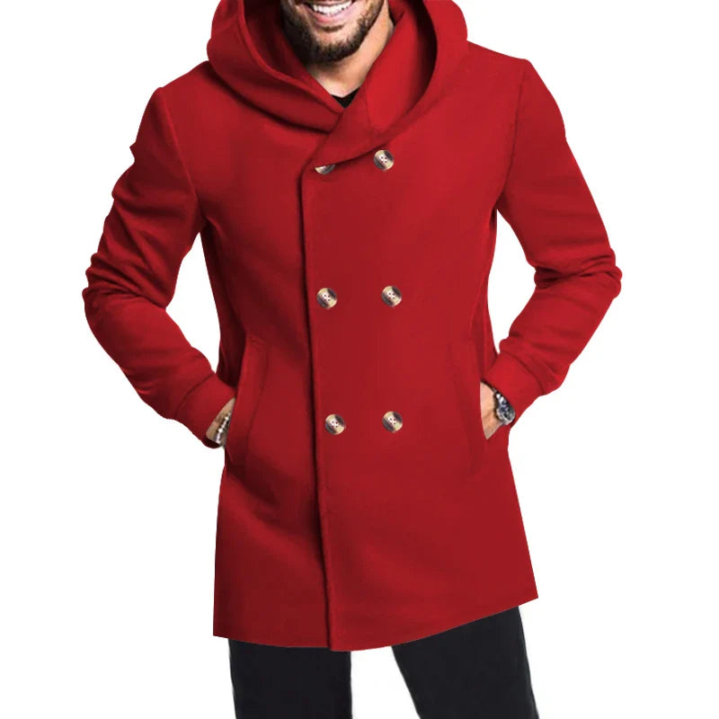 Léon – Manteau homme à capuche