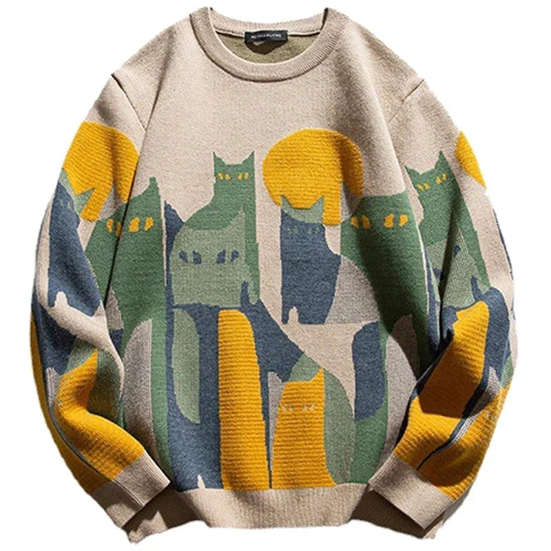 Théo - Pull imprimé homme