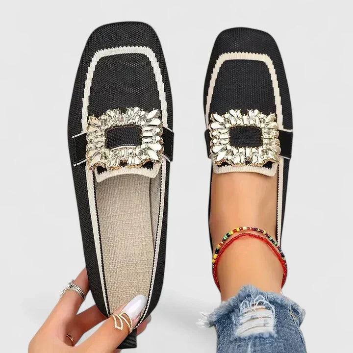 Noémie – Mocassins avec boucle décorative femme