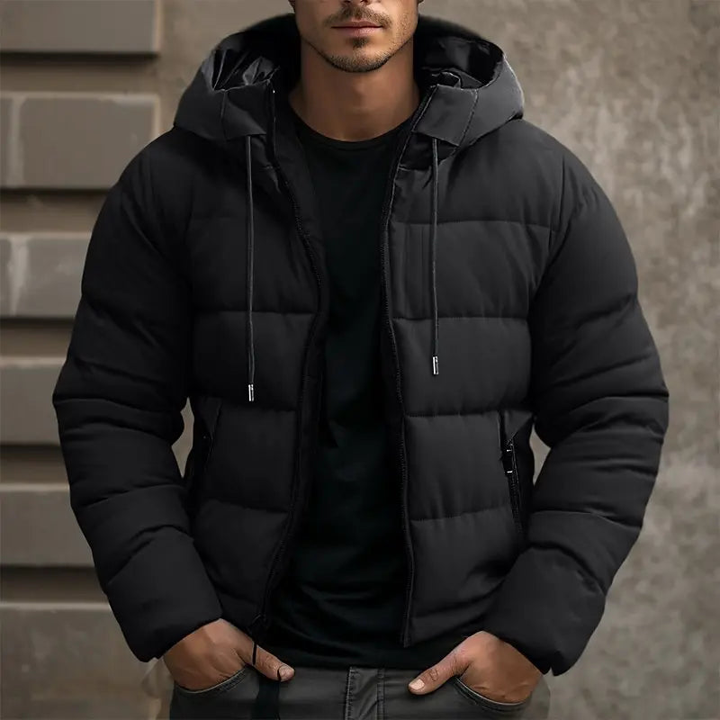 Adrien – Doudoune homme hiver à capuche