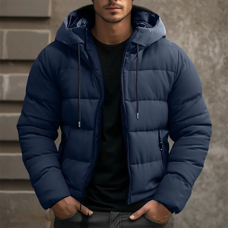 Adrien – Doudoune homme hiver à capuche