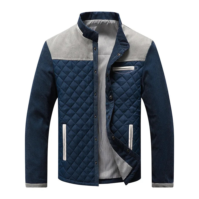 Gaspard – Veste matelassée homme automne à finitions contrastées