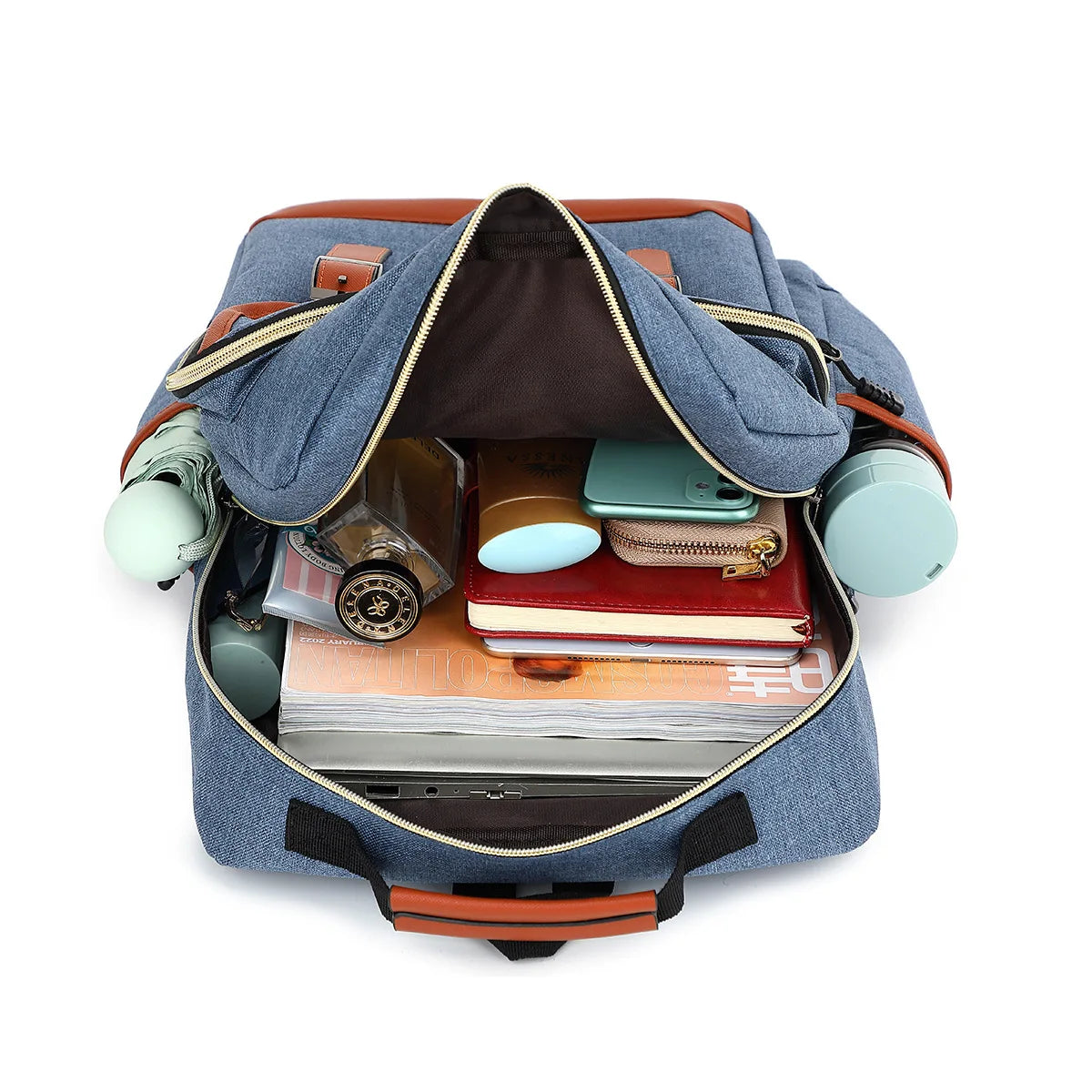 Eliott – Sac à dos vintage grand format ergonomique unisexe
