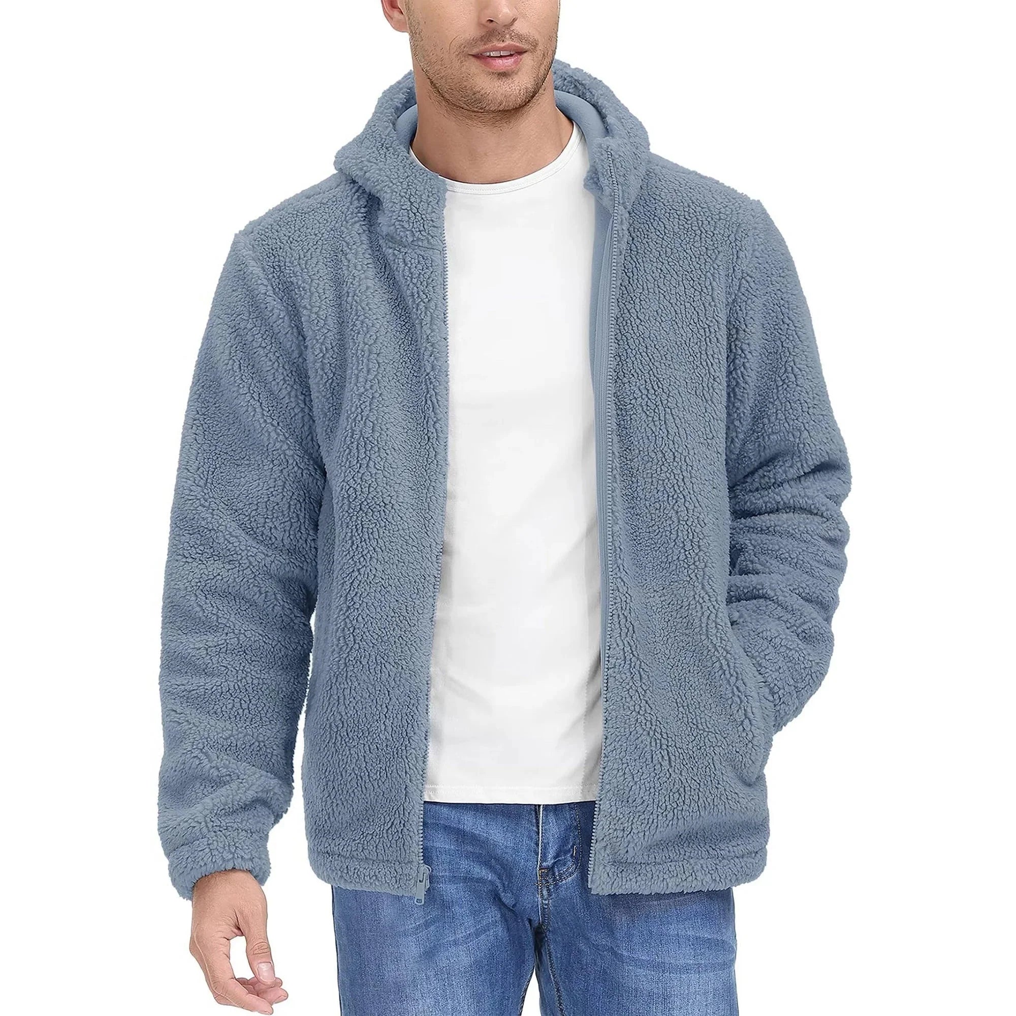 Mathis – Veste homme polaire à capuche