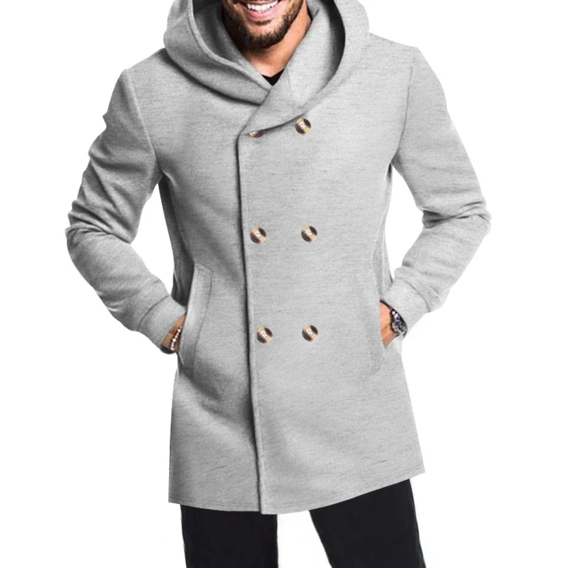 Léon – Manteau homme à capuche