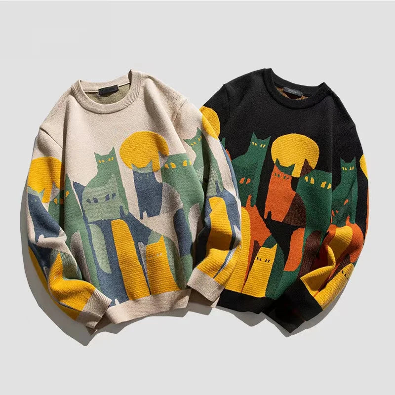 Théo - Pull imprimé homme