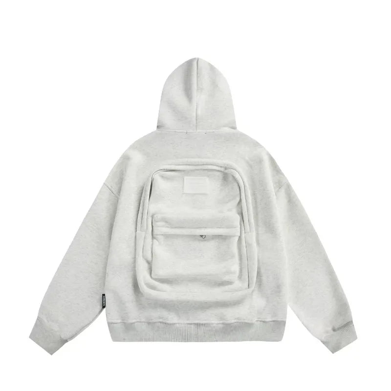 Noé – Sweat à capuche homme avec sac intégré