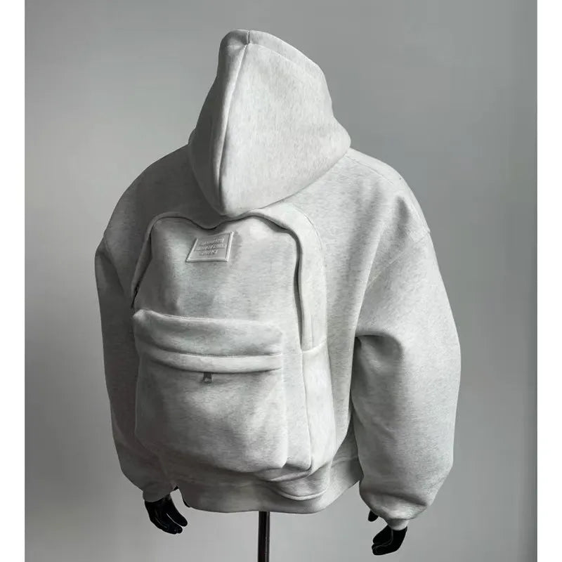 Noé – Sweat à capuche homme avec sac intégré