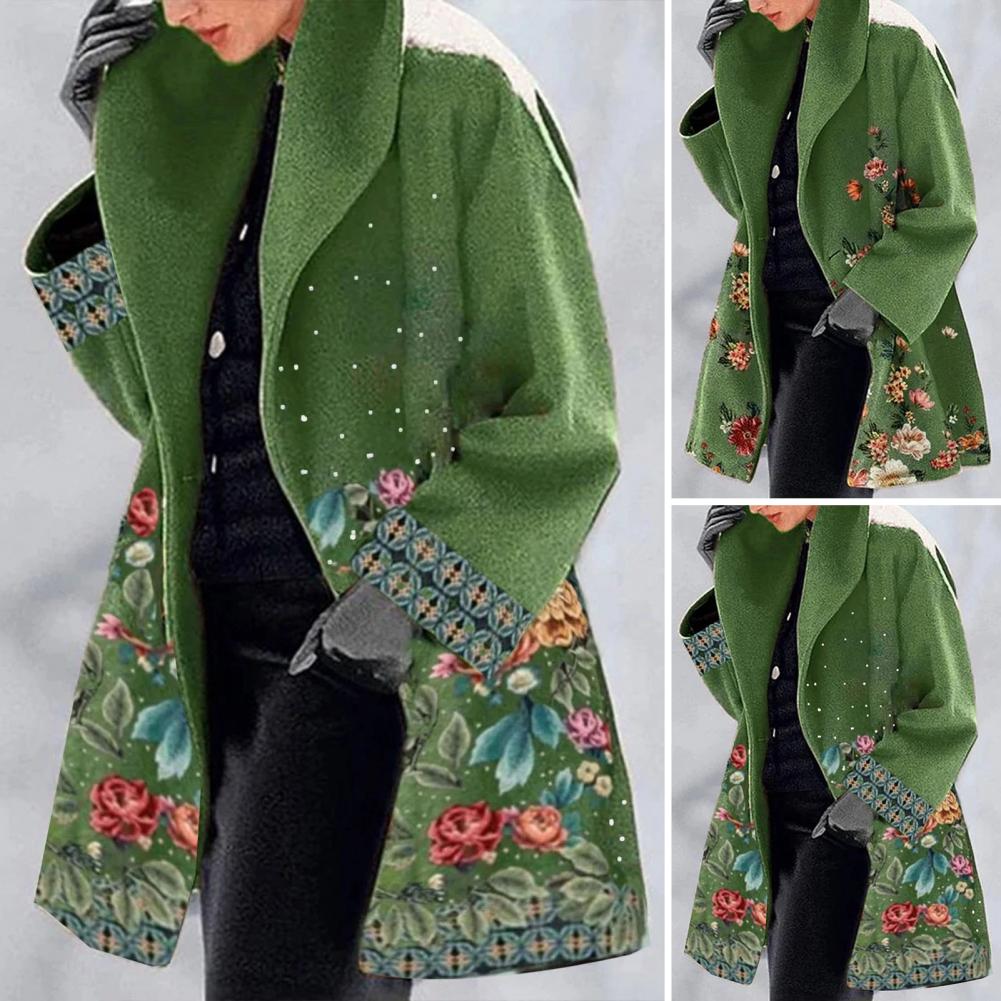 Clémence – Manteau femme brodé