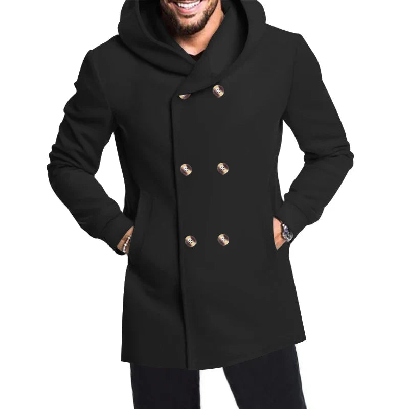 Léon – Manteau homme à capuche