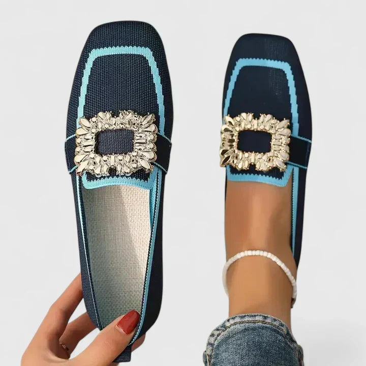 Noémie – Mocassins avec boucle décorative femme
