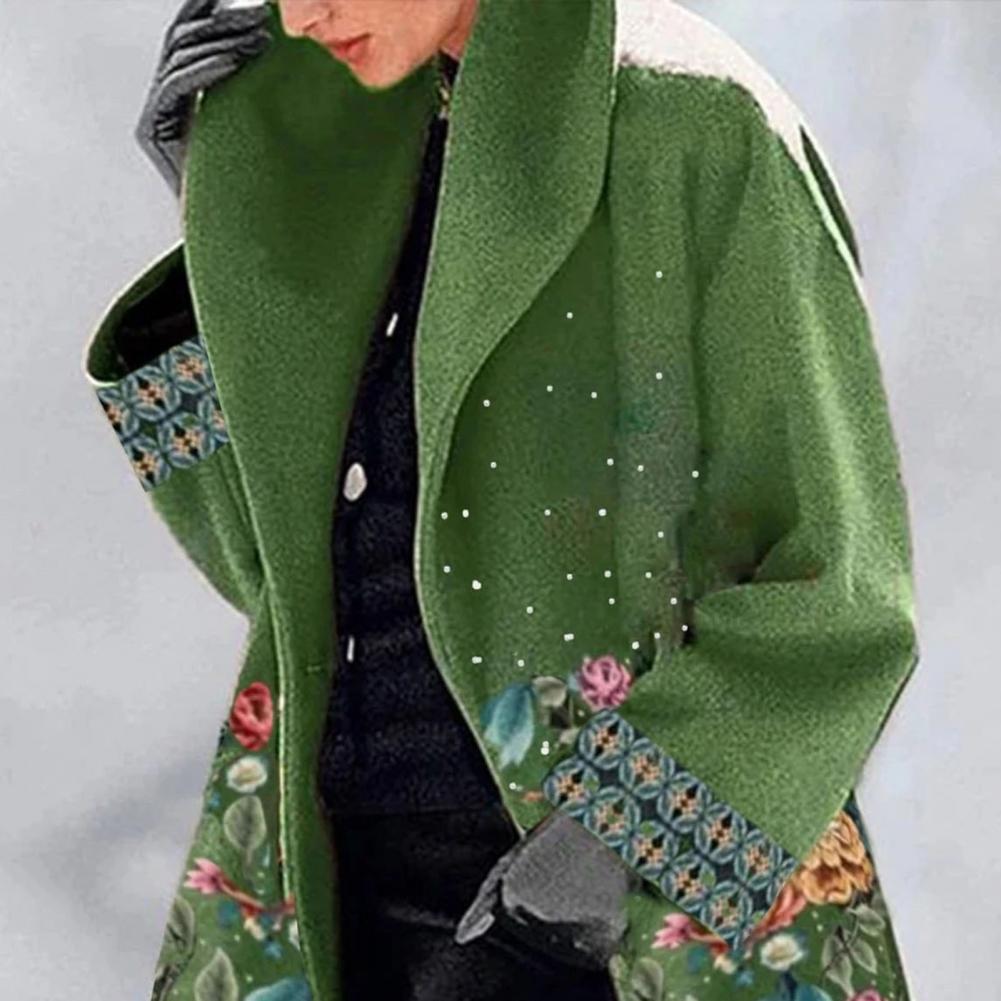 Clémence – Manteau femme brodé