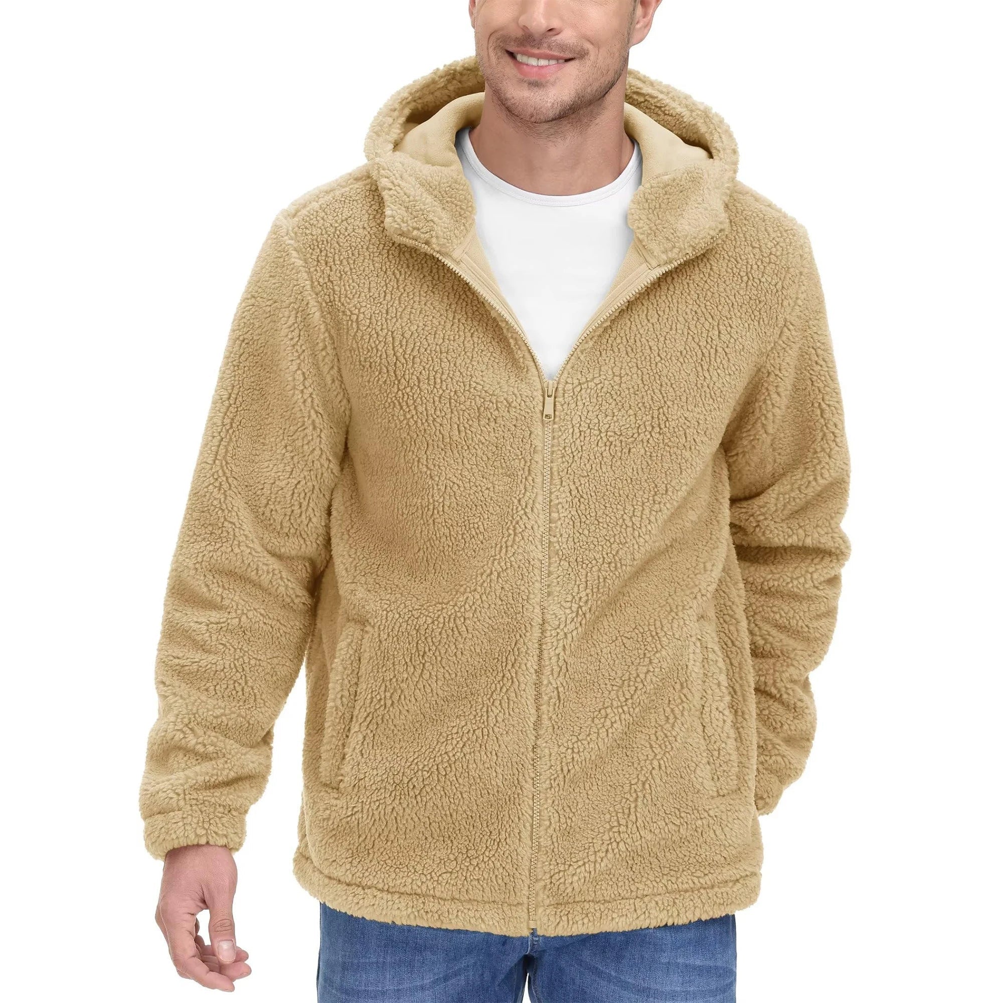 Mathis – Veste homme polaire à capuche