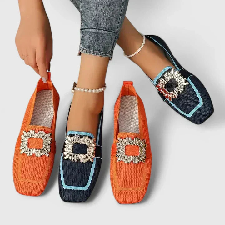 Noémie – Mocassins avec boucle décorative femme
