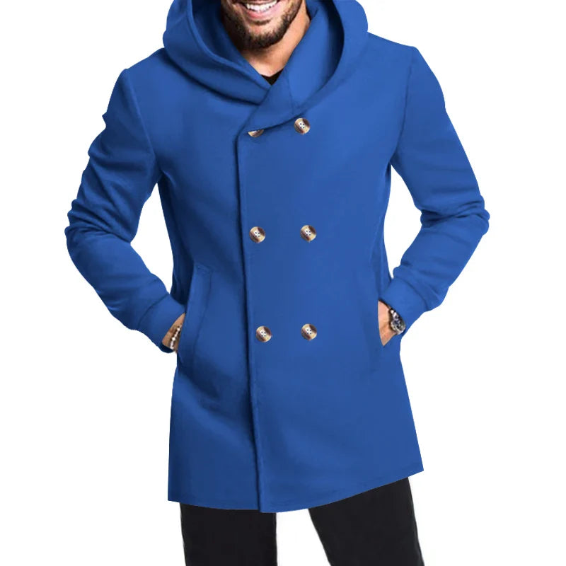Léon – Manteau homme à capuche