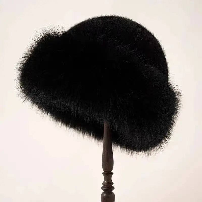 Bérénice – Bonnet en fausse fourrure élégant femme