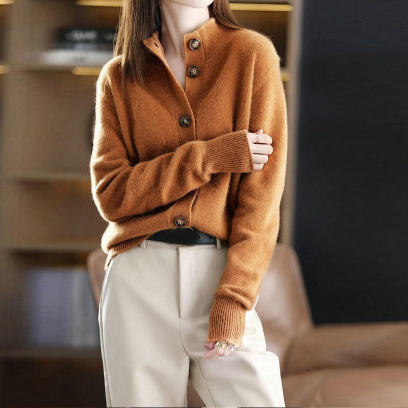 Margaux – Gilet femme boutonné