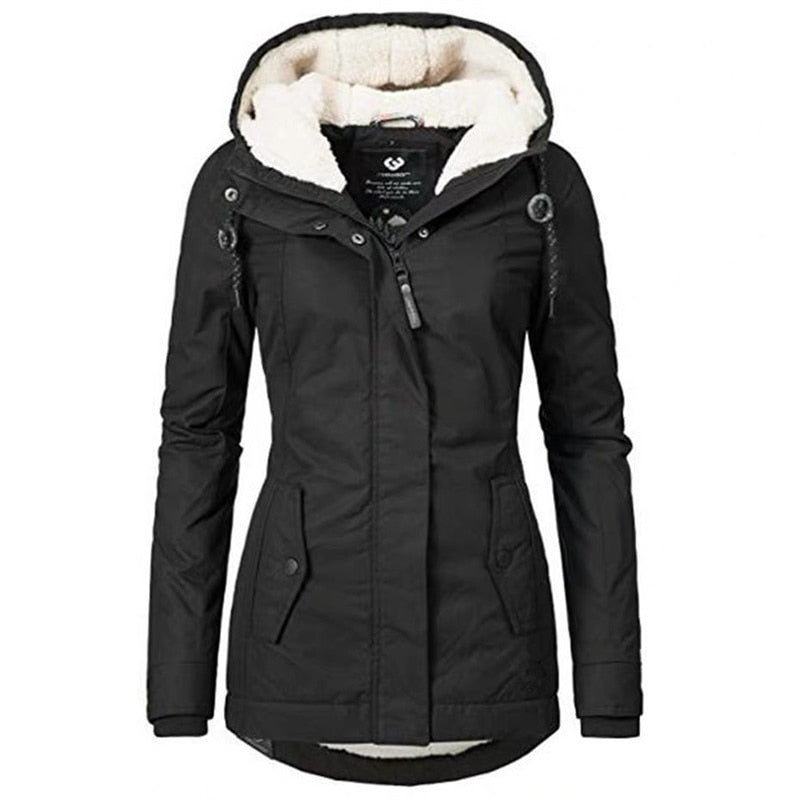 Camille – Manteau femme hiver avec doublure chaude