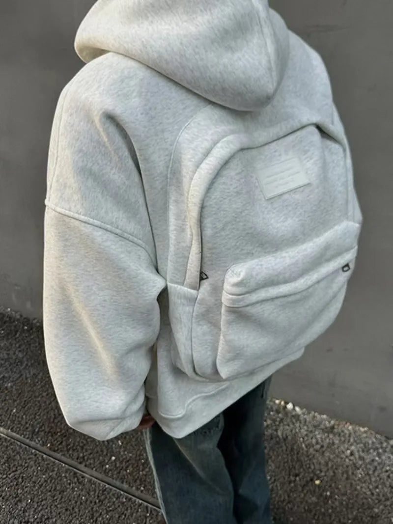 Noé – Sweat à capuche homme avec sac intégré