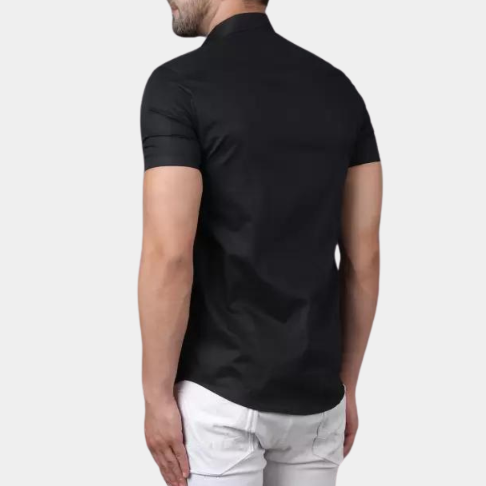 Chemise homme manches courtes – style classique et confort quotidien