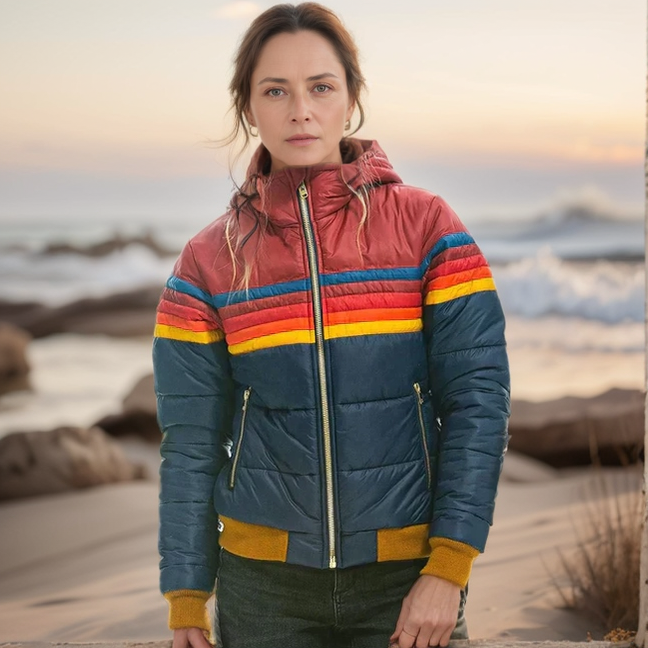 Estelle – Veste femme hiver style rétro