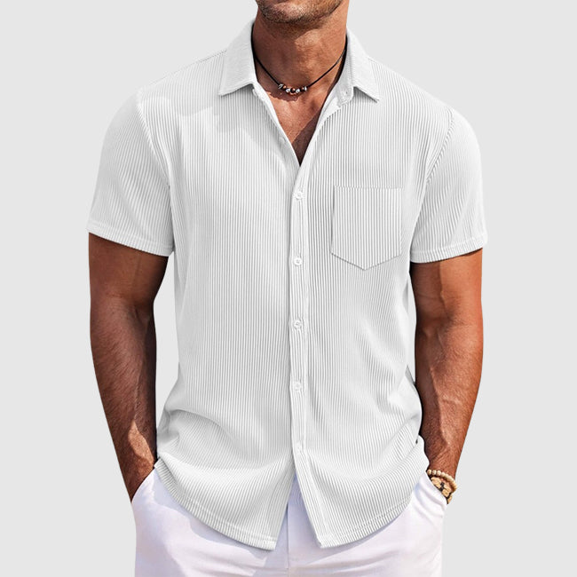 Hugo – Chemise d’été à rayures homme