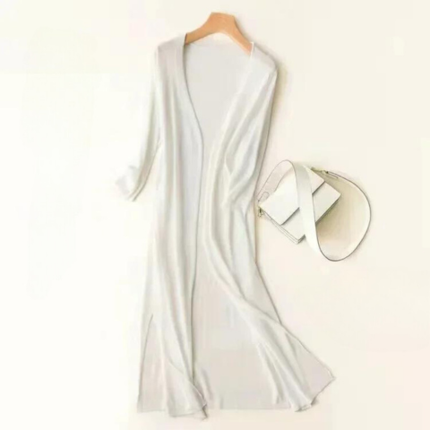 Léna – Gilet long femme
