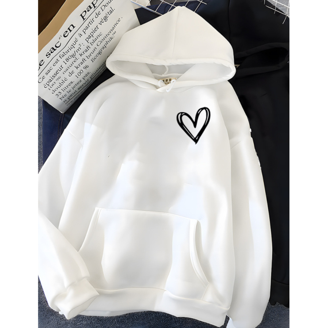 Élodie – Sweat à capuche femme imprimé