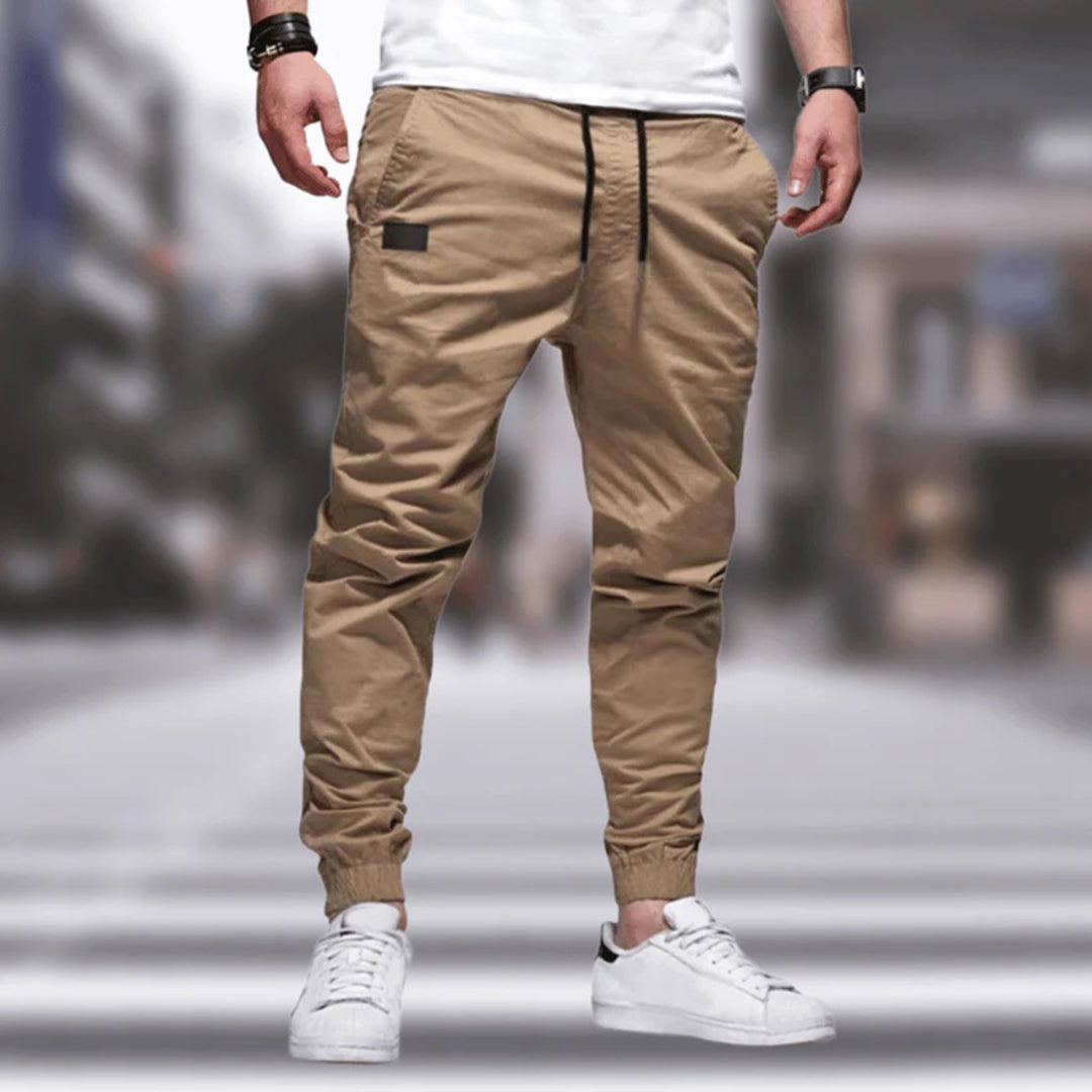 Pantalon cargo pour homme automne pratique en polyester avec coupe décontractée Viggo