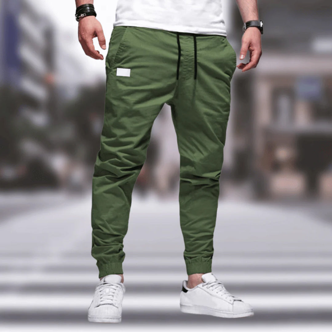 Pantalon cargo pour homme automne pratique en polyester avec coupe décontractée Viggo