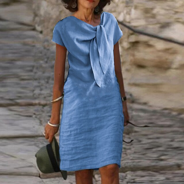 Fanny – Robe mini de soirée à manches courtes femme
