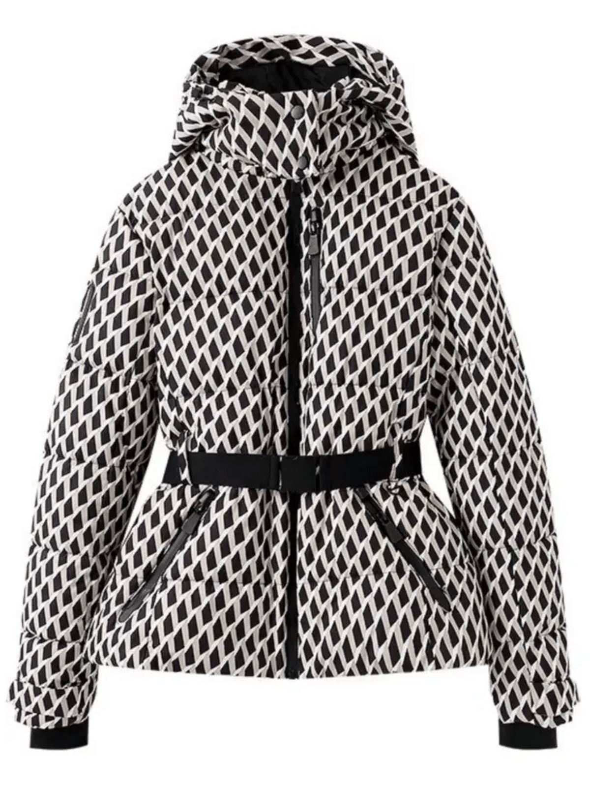 Élise – Doudoune de ski matelassée avec ceinture femme