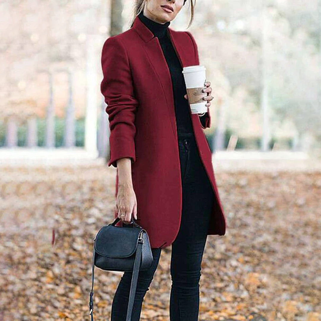 Élise – Manteau femme droit