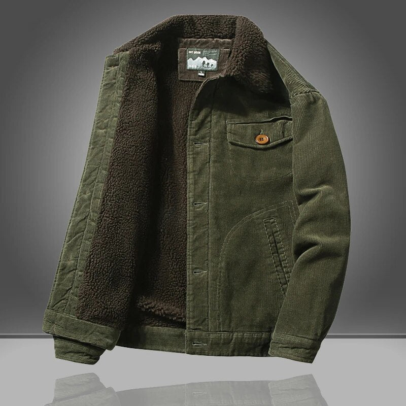 Philippe – Veste homme hiver matelassée boutons